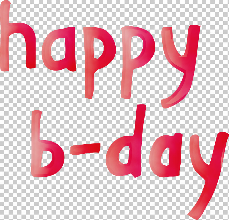 Text Font Pink Magenta Logo PNG, Clipart, Calligraphy, Happy B Day Calligraphy, Logo, Magenta, Paint Free PNG Download