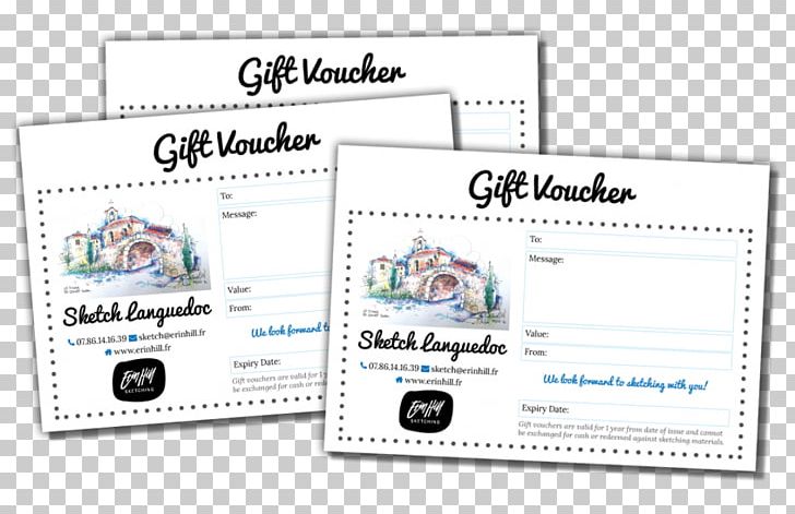 Paper Languedoc Voucher Sketch PNG, Clipart, Brand, Creativity, Gift, Gift Voucher, Line Free PNG Download