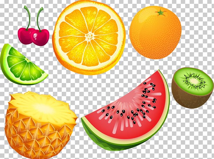 Tropical Fruit Citrus Euclidean PNG, Clipart, Creative Watermelon, Food, Fruit, Fruit Nut, Happy Birthday Vector Images Free PNG Download