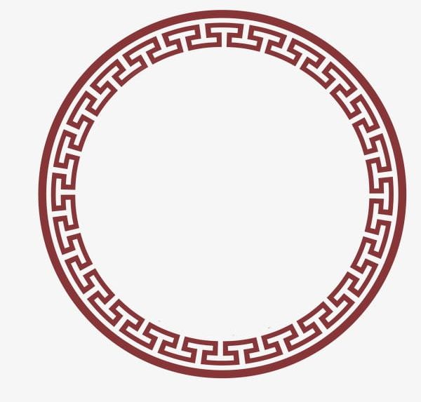 Chinese Classical Style Circle Border Png Clipart Backgrounds Border Border Clipart Chinese