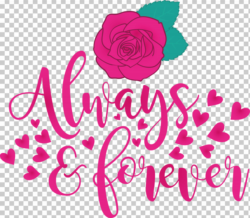 Valentines Day Always And Forever PNG, Clipart, Always And Forever, Cut Flowers, Floral Design, Garden, Garden Roses Free PNG Download