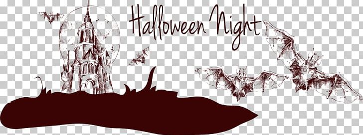 Halloween Banner Illustration PNG, Clipart, Brand, Castle Vector, Drawing, Euclidean Vector, Ghost Free PNG Download