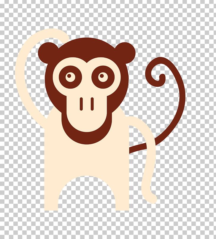 Monkey Illustration PNG, Clipart, Animals, Balloon Cartoon, Boy Cartoon, Brown, Brown Vector Free PNG Download