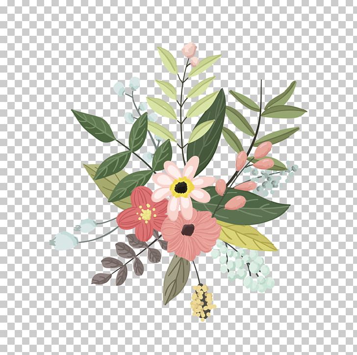 Floral Design Flower Bouquet Petal Pattern PNG, Clipart, Abstract Pattern, Art Painting, Branch, Bright Vector, Classical Printing Free PNG Download
