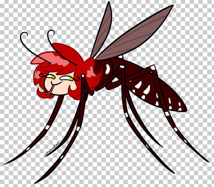 Mosquito Insect Pollinator Cartoon PNG, Clipart, Arthropod, Artwork, Cartoon, Character, Fiction Free PNG Download