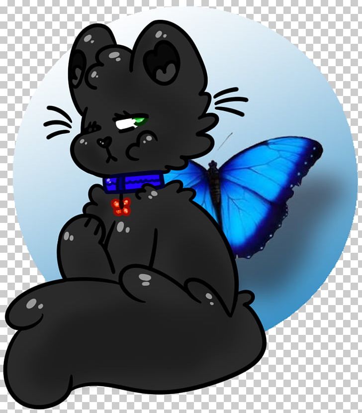 Whiskers Cat Butterfly Character Fiction PNG, Clipart, Animals, Animated Cartoon, Black Cat, Butterfly, Bye Bye Little Butterfly Free PNG Download