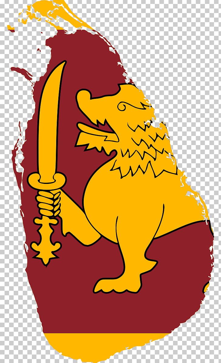 Flag Of Sri Lanka National Flag Flag Of The United Kingdom PNG, Clipart, Art, Artwork, Beak, Bird, Chicken Free PNG Download