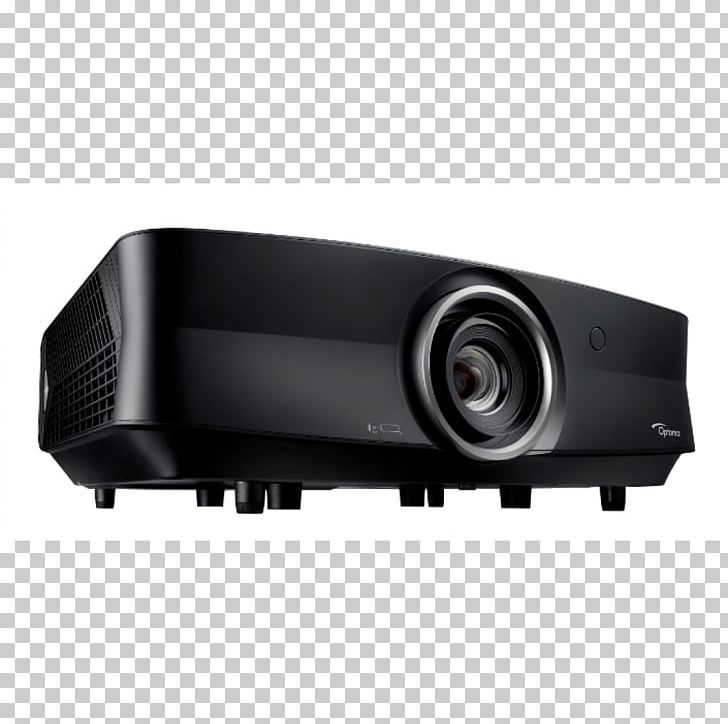 Optoma Corporation 4K Resolution Projector Ultra-high-definition Television Laser PNG, Clipart, 4k Resolution, 1080p, Angle, Audio Receiver, Digital Light Processing Free PNG Download