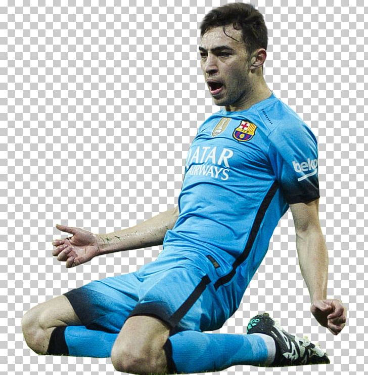 Munir El Haddadi FC Barcelona Football Jersey Soccer Player PNG, Clipart, Arm, Ball, Blue, Electric Blue, Fc Barcelona Free PNG Download