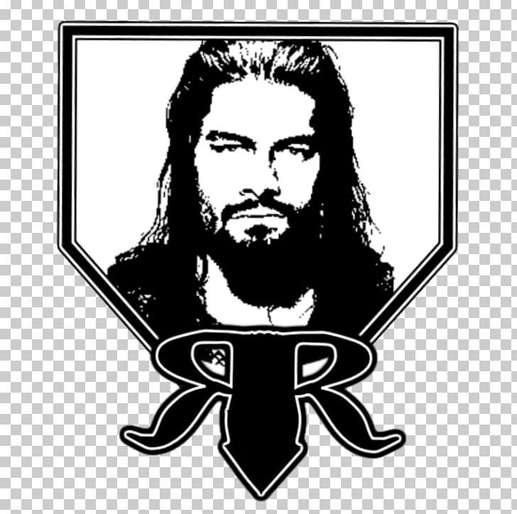 Roman Reigns WWE Raw The Shield PNG, Clipart, Aj Styles, Art, Beard, Black And White, Brand Free PNG Download