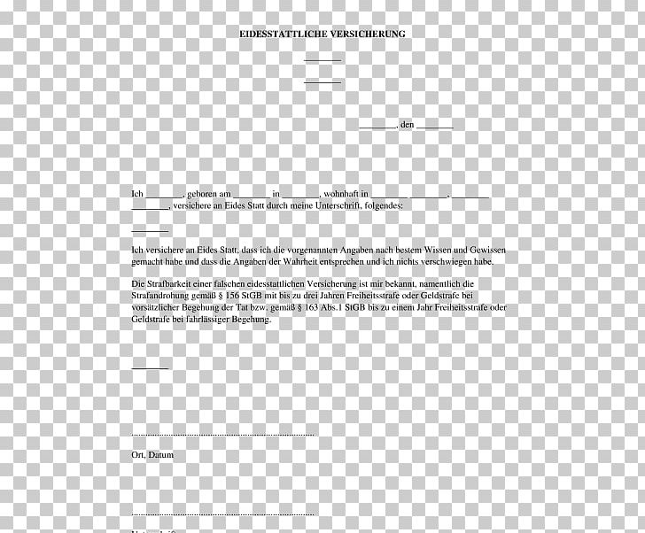 Document Affidavit Template Contract Muster PNG, Clipart, Affidavit, Angle, Area, Brand, Contract Free PNG Download