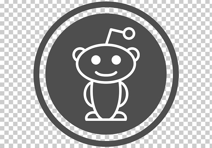 Reddit Social Media Computer Icons Logo Social Networking Service PNG, Clipart, Black, Black And White, Circle, Computer Icons, Decal Free PNG Download