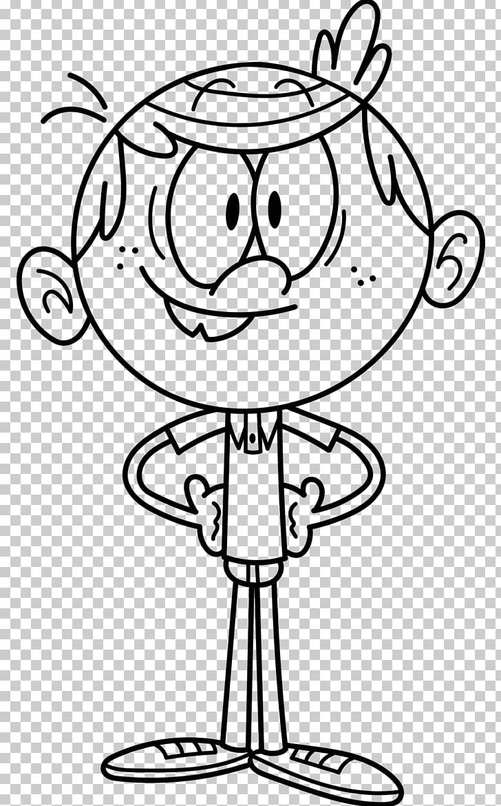 Lincoln Loud Black And White Drawing PNG, Clipart, Area, Art, Black And White, Color, Coloring Book Free PNG Download