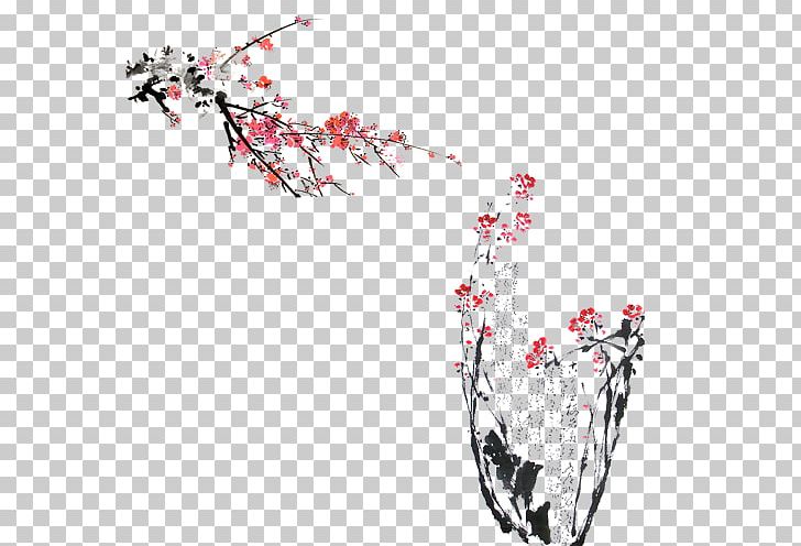 Plum Blossom PNG, Clipart, Blossom, Branch, Cherry Blossom, Chinese, Chinese Painting Free PNG Download