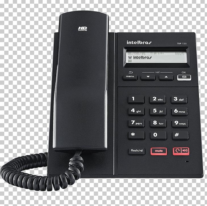 Voice Over IP Telephone VoIP Phone Session Initiation Protocol Intelbras PNG, Clipart, Business Telephone System, Electronics, Grafite, Home Business Phones, Intelbras Free PNG Download