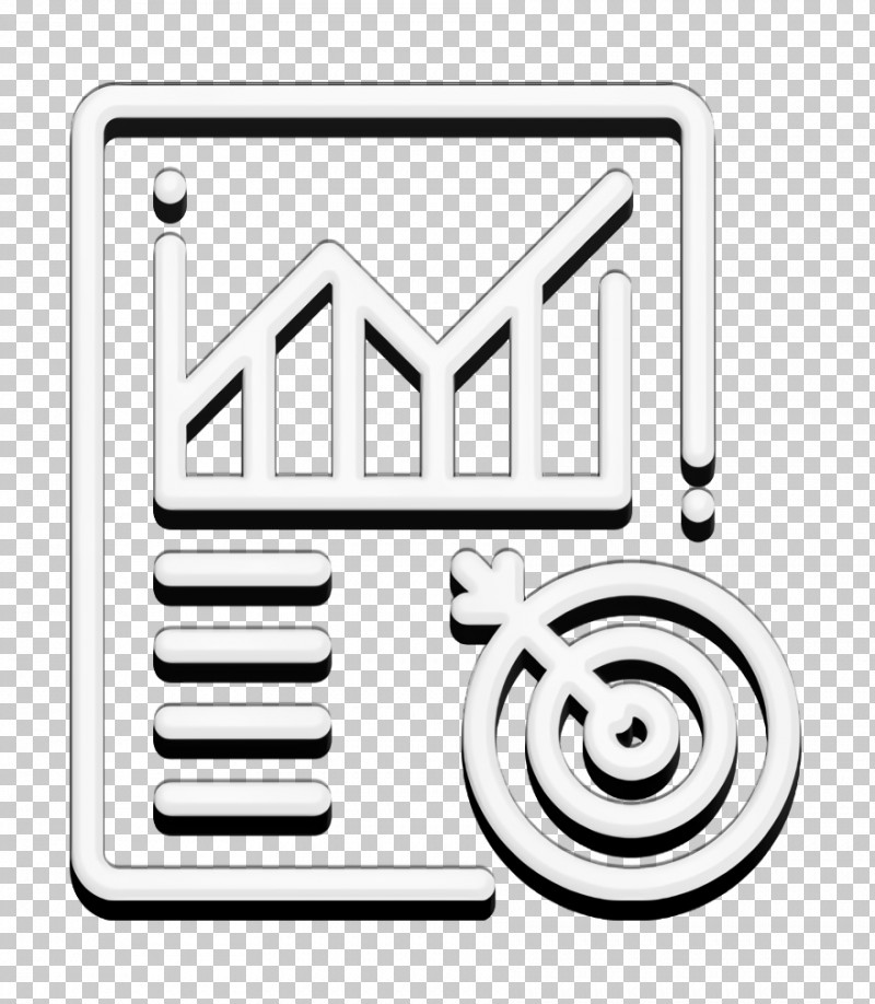 Metrics Icon Black And White