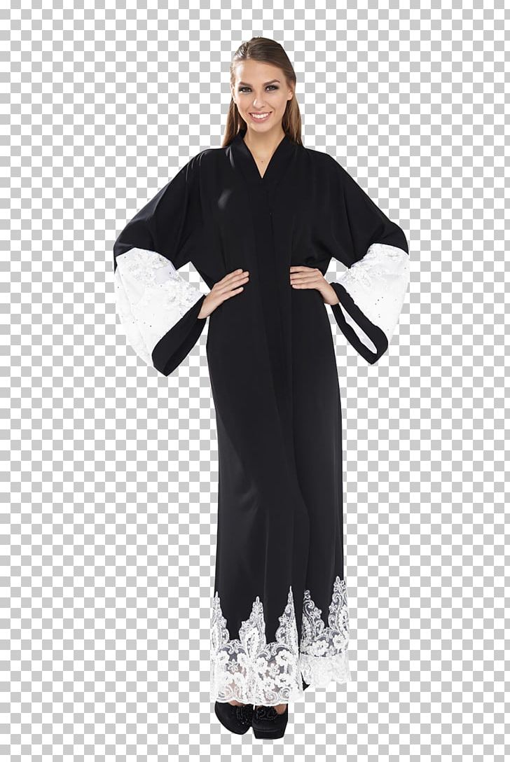 Robe Costume Sleeve Neck Black M PNG, Clipart, Abaya, Black, Black M, Clothing, Costume Free PNG Download
