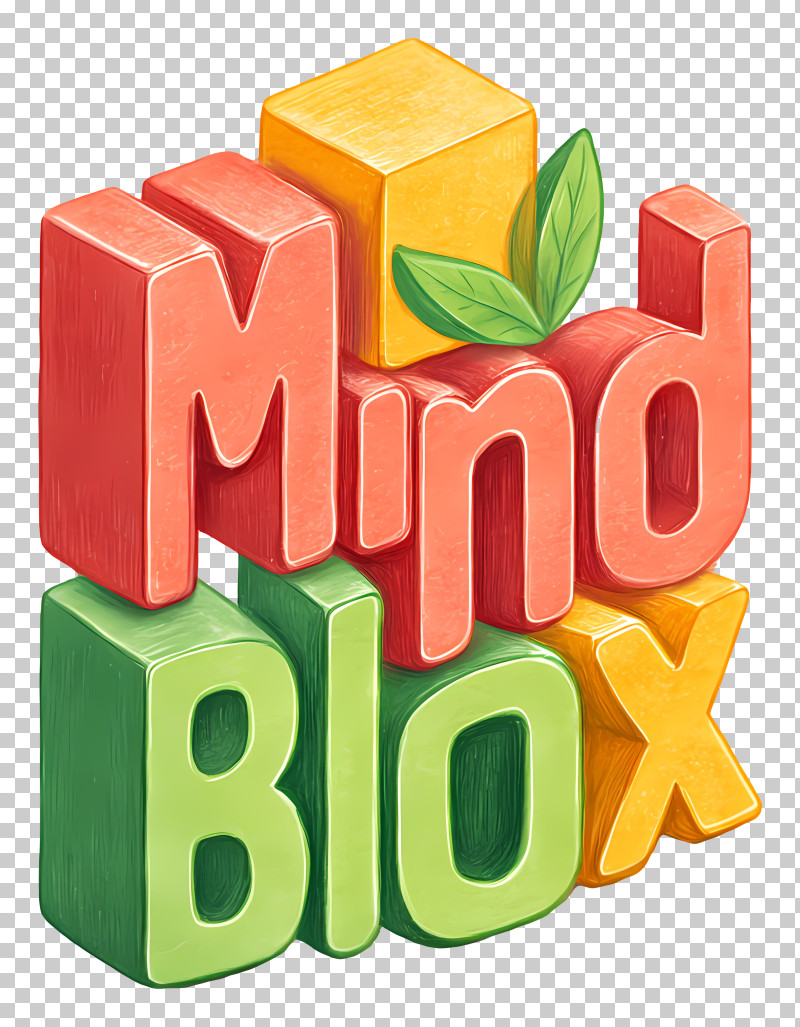 Mind Blox - Mind Blox Colorful Block Logo PNG
