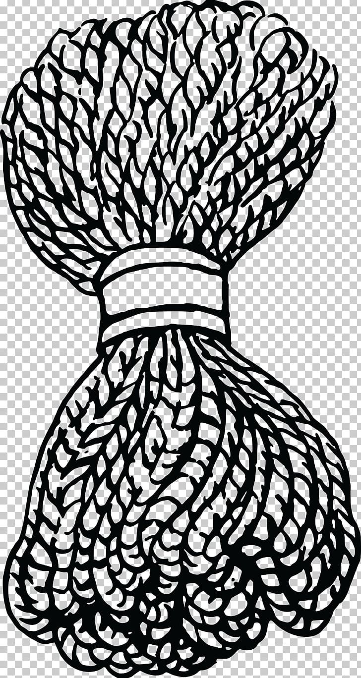 Black And White Rope PNG, Clipart, Art, Artwork, Black And White, Drawing, Flower Free PNG Download