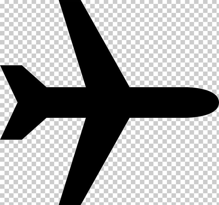 Airplane Computer Icons PNG, Clipart, Aircraft, Airplane, Air Travel, Angle, Black And White Free PNG Download