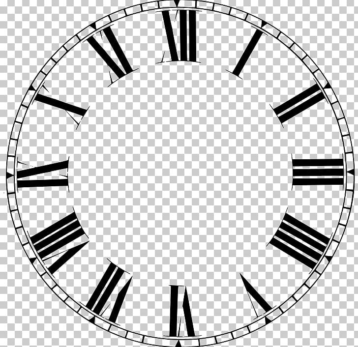 Clock Face Roman Numerals Dial PNG, Clipart, Alarm Clocks, Angle, Area, Black And White, Circle Free PNG Download