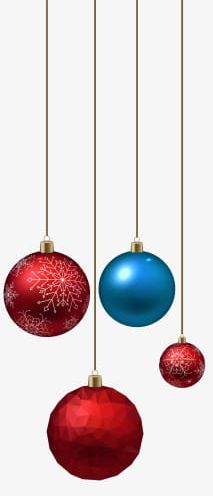 Long Rope Hanging Christmas Balls Png Clipart Balls Balls