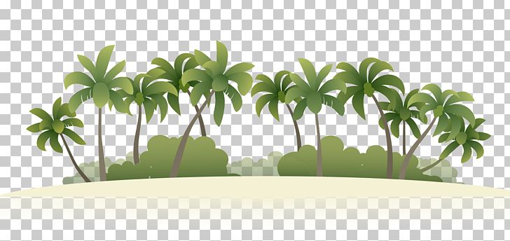 Summer Vacation Beach Island PNG, Clipart, Cartoon, Coconut, Coconut Leaf, Drawn, Encapsulated Postscript Free PNG Download