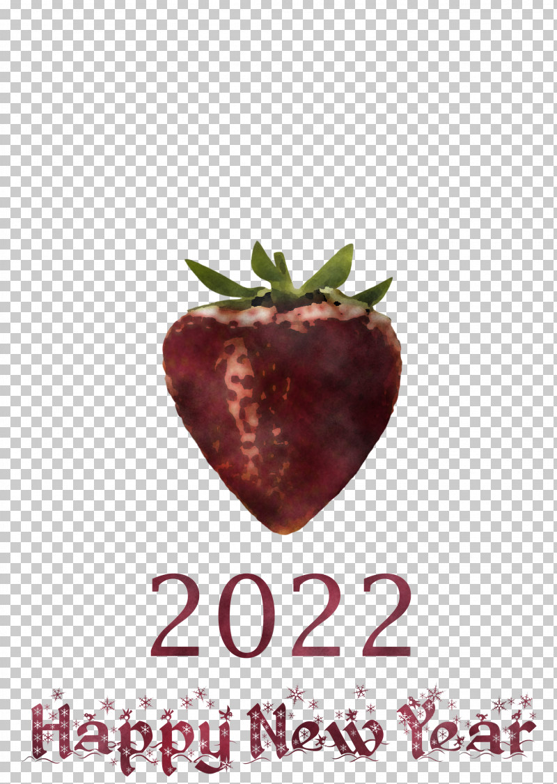 2022 Happy New Year 2022 New Year 2022 PNG, Clipart, Flavor, Natural Food, Strawberry, Superfood Free PNG Download