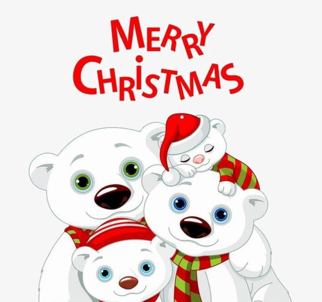Cute Christmas Bear PNG, Clipart, Animal, Backgrounds, Bear, Bear Clipart, Celebration Free PNG Download