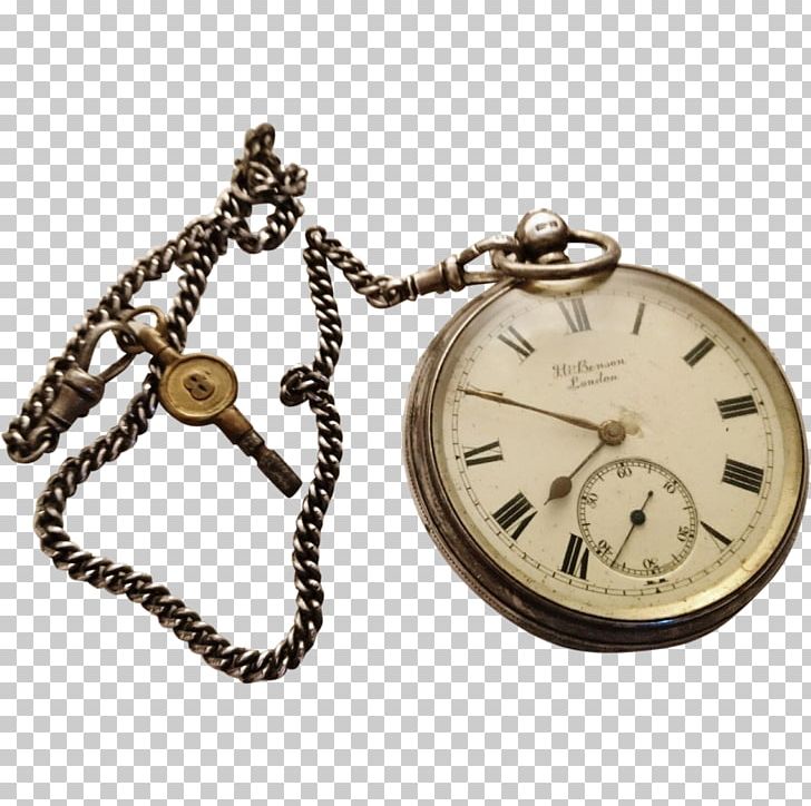 Pocket Watch Sterling Silver PNG, Clipart, Antique, Balm, Benson, Chain, Clock Free PNG Download
