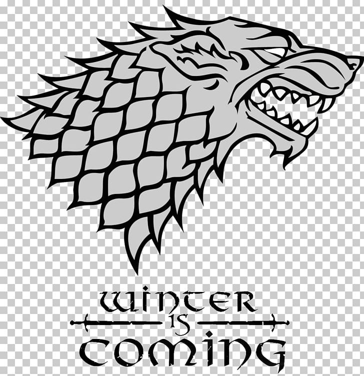 World Of A Song Of Ice And Fire House Stark Sigil Game Of Thrones Ascent PNG, Clipart, Area, Art, Artwork, Beak, Bird Free PNG Download