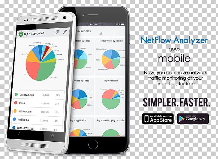 Smartphone NetFlow Network Monitoring Bandwidth ManageEngine PNG, Clipart, Brand, Computer Network, Data, Electronic Device, Electronics Free PNG Download
