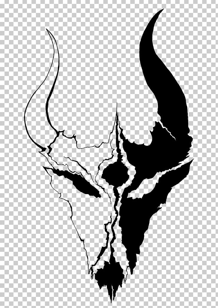 Visual Arts Silhouette PNG, Clipart, Black And White, Bone, Demon, Demon Hunter, Drawing Free PNG Download