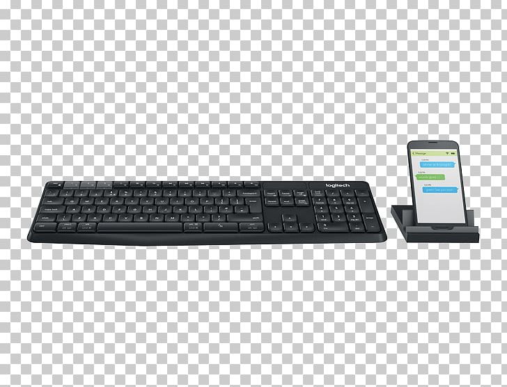 Computer Keyboard Logitech Wireless Keyboard Handheld Devices Input Devices PNG, Clipart, Computer, Computer Keyboard, Electronic Device, Electronics, Handheld Devices Free PNG Download