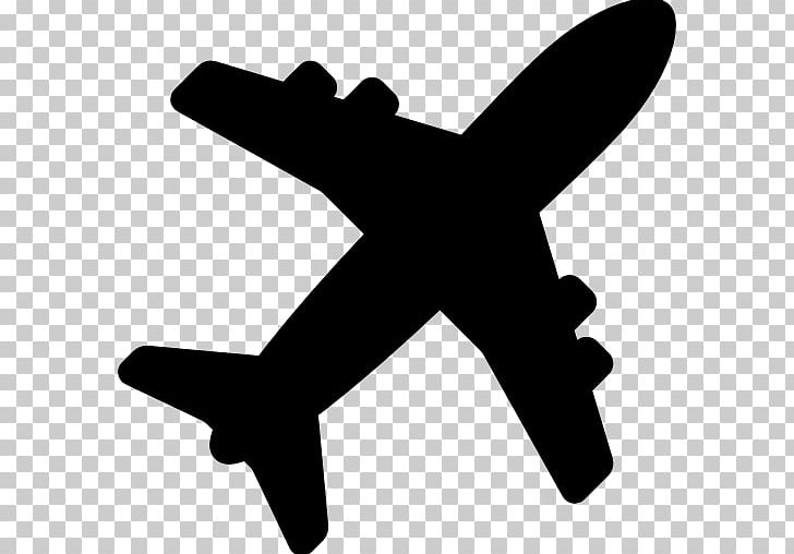Airplane Computer Icons PNG, Clipart, Aircraft, Airplane, Black And White, Computer Icons, Download Free PNG Download