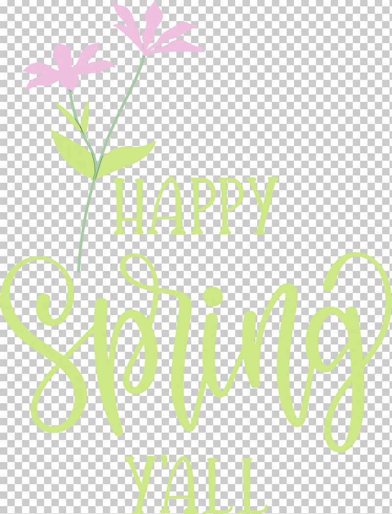 Floral Design PNG, Clipart, Floral Design, Happy Spring, Leaf, Logo, Menu Free PNG Download