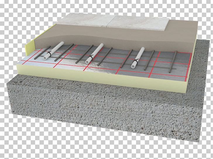 Screed Underfloor Heating Mesh Heating System PNG, Clipart, Architectural Engineering, Box, Building, Cement, Concrete Free PNG Download