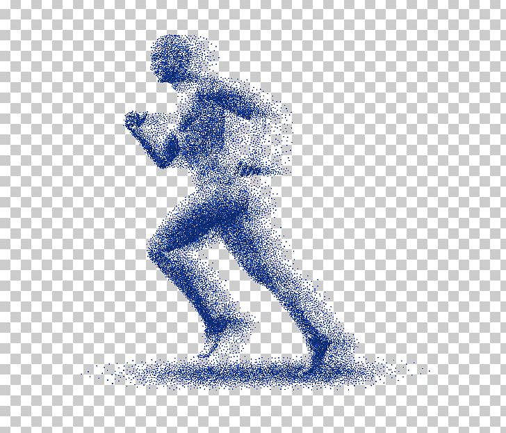 Silhouette Running PNG, Clipart, Animals, Art, Blue, Dot, Drawing Free PNG Download