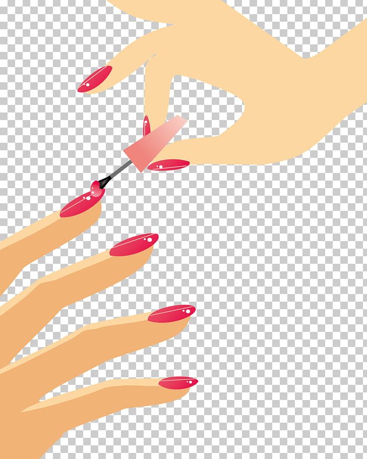 Nail Polish Manicure Euclidean PNG, Clipart, Adobe Illustrator, Beauty, Encapsulated Postscript, Finger, Fingernail Free PNG Download