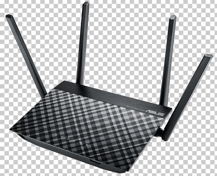 Wireless Router IEEE 802.11ac Wi-Fi Gigabit Ethernet PNG, Clipart, Angle, Asus, Electronics, Electronics Accessory, Gigabit Free PNG Download