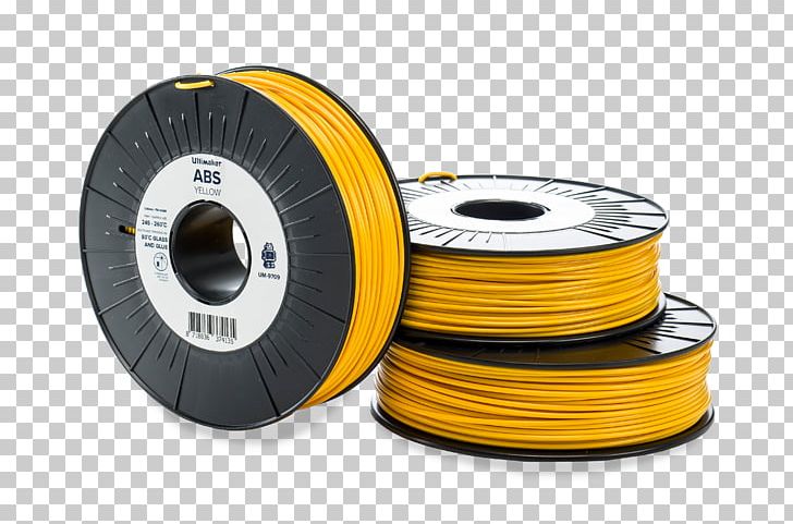 3D Printing Filament Ultimaker Acrylonitrile Butadiene Styrene Polylactic Acid PNG, Clipart, 3 D Printer, 3d Printing, 3d Printing Filament, Abs, Acrylonitrile Free PNG Download