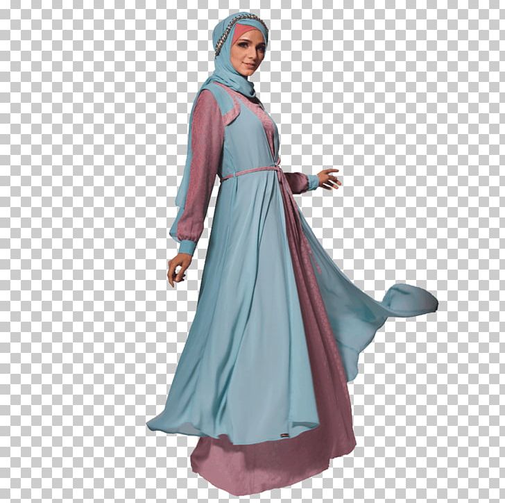 Robe Muslim Turquoise Thawb Dress PNG, Clipart, Blue, Clothing, Costume, Costume Design, Dress Free PNG Download