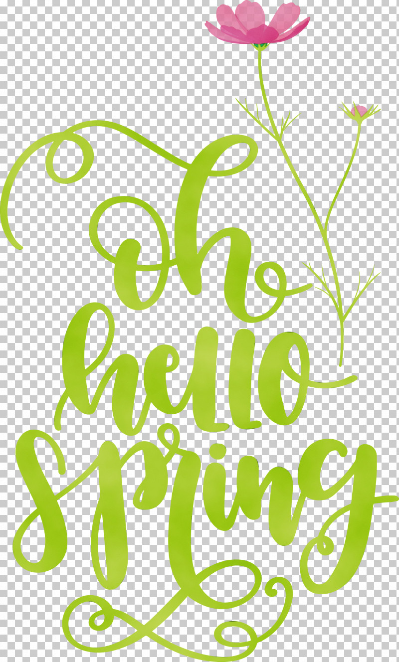 Floral Design PNG, Clipart, Calligraphy, Floral Design, Hello Spring, Line Art, Logo Free PNG Download