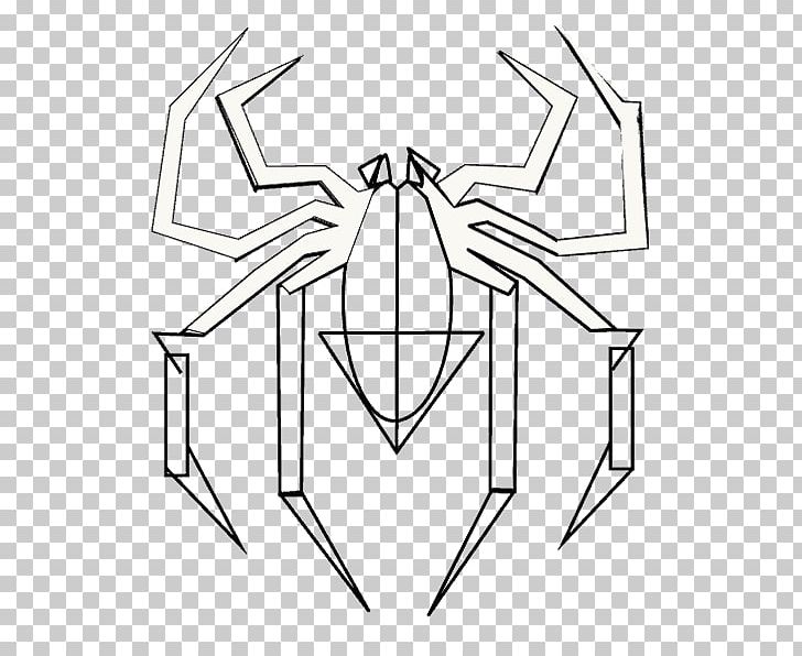 Spider-Man: Web Of Shadows Venom Drawing Symbiote PNG, Clipart, Angle, Area, Artwork, Black And White, Black Widow Free PNG Download