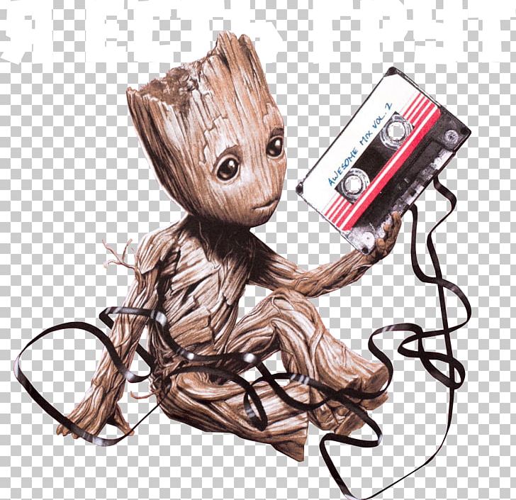 Baby Groot T-shirt Compact Cassette Clothing PNG, Clipart, Baby Groot, Carnivoran, Clothing, Clothing Accessories, Compact Cassette Free PNG Download