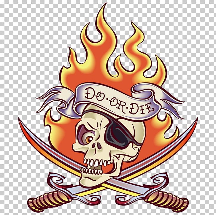 Old School (tattoo) Flame Illustration PNG, Clipart, Blue Flame, Creative Market, Crest, Fantasy, Fictional Character Free PNG Download