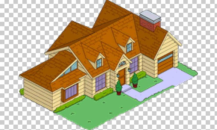 The Simpsons: Tapped Out Cypress Creek Chief Wiggum House Architecture PNG, Clipart, Angle, Architecture, Building, Chief Wiggum, Cottage Free PNG Download