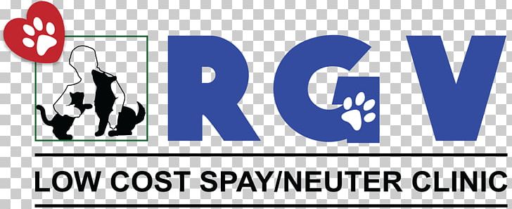 Organization Business RGV Low Cost Spay/Neuter Clinic Brand Logo PNG, Clipart, Advertising, Area, Banner, Blue, Brand Free PNG Download