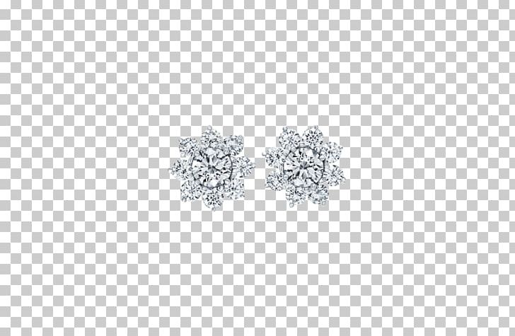 Earring Jewellery Harry Winston PNG, Clipart, Black And White, Body Jewelry, Brilliant, Brooch, Carat Free PNG Download