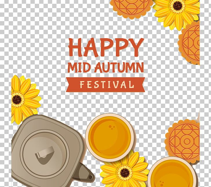 Mooncake Mid-Autumn Festival Chang'e PNG, Clipart, Cake, Chang E, Circle, Daisy Family, Fall Leaves Free PNG Download